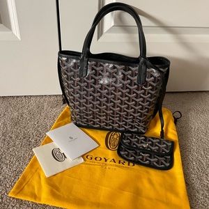 Goyard mini anjou black